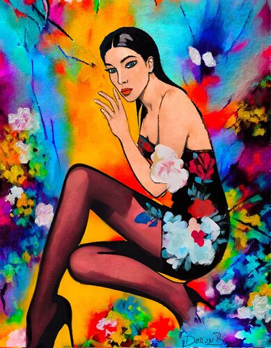 Beauty 001 par Doron B, Digital en vente sur Singulart