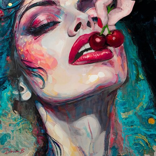 Portrait of Passion de Doron B, Digital a la venta en Singulart