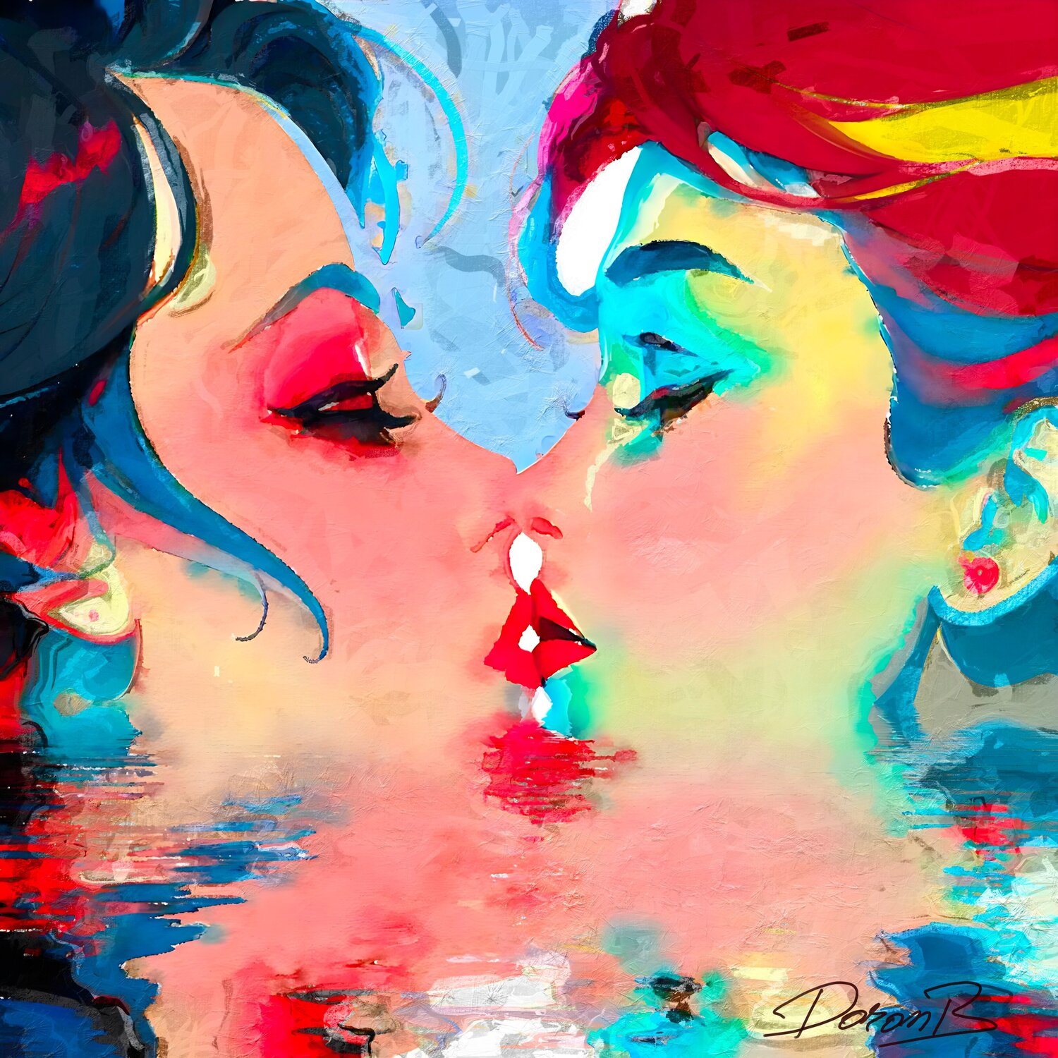 The mirror in water Doron B