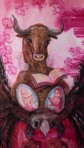 The Hierophant by Velta Emīlija Platupe, Work on Paper for Sale on Singulart