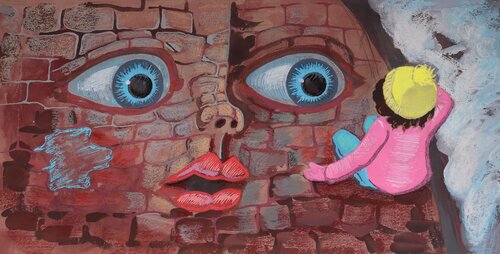 Hungry Street par Velta Emīlija Platupe, Autres supports en vente sur Singulart