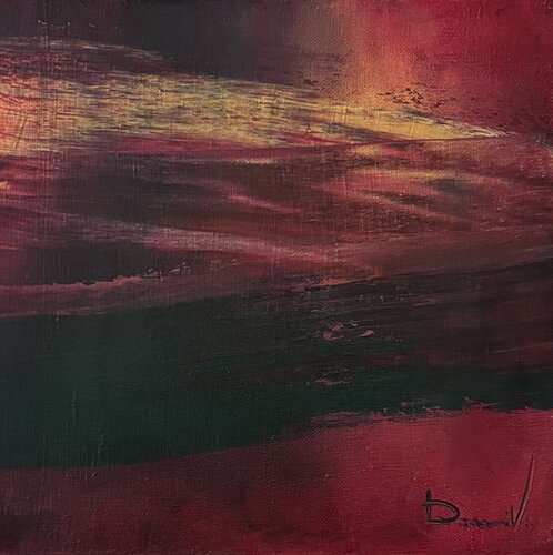 "On the Border of the Day" by Viktoria Daneva, Painting for Sale on Singulart