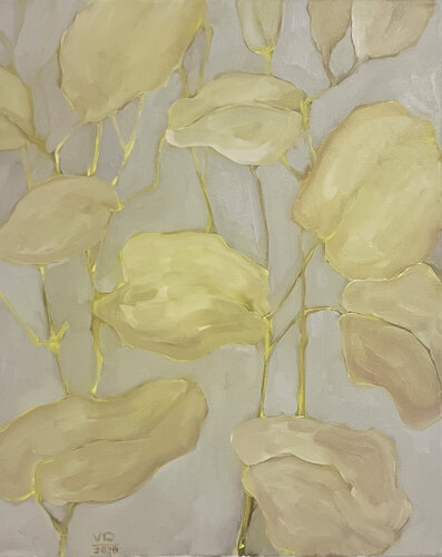 "The Gold of Silence" von Viktoria Daneva, Malerei kaufen auf Singulart