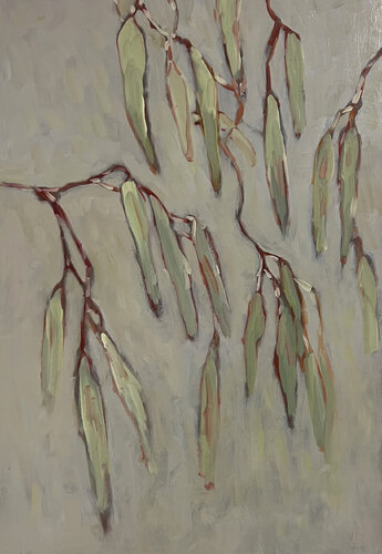 "Eucalyptus Whisper" von Viktoria Daneva, Malerei kaufen auf Singulart
