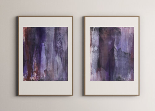 "Night Whispers" di Viktoria Daneva, Opera su carta in vendita su Singulart