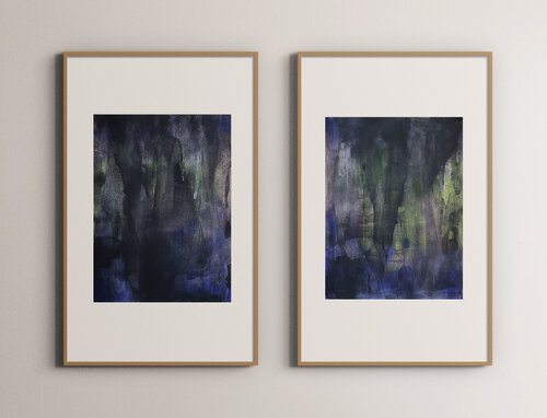 "Residual Light" par Viktoria Daneva, Œuvre sur papier en vente sur Singulart