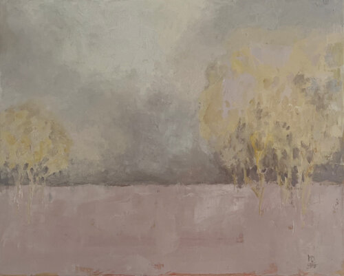 "Pink Lands" von Viktoria Daneva, Malerei kaufen auf Singulart