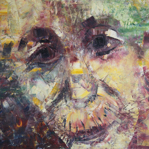 "Echo of Thought. Albert Einstein" von Viktoria Daneva, Malerei kaufen auf Singulart
