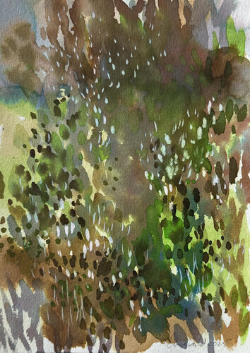 “Whisper of Leaves” von Viktoria Daneva, Werk auf Papier kaufen auf Singulart