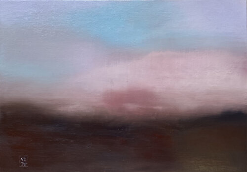 "Pink Breath of the Horizon" von Viktoria Daneva, Malerei kaufen auf Singulart