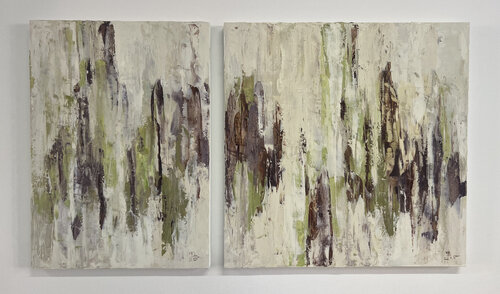 “Memory of Spaces. Breath of the Young Grove” von Viktoria Daneva, Malerei kaufen auf Singulart