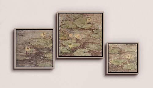 “Water Lilies” von Viktoria Daneva, Malerei kaufen auf Singulart