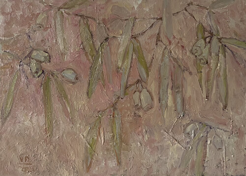“Eucalyptus Branches” von Viktoria Daneva, Malerei kaufen auf Singulart