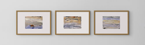 "Three States of Silence" von Viktoria Daneva, Malerei kaufen auf Singulart