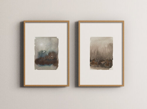 "Misty Breath" von Viktoria Daneva, Malerei kaufen auf Singulart