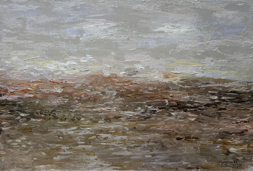 “Quiet Horizon” di Viktoria Daneva, Pittura in vendita su Singulart