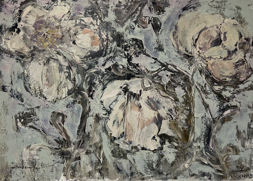 "Flowers that didn't remember spring" von Viktoria Daneva, Malerei kaufen auf Singulart
