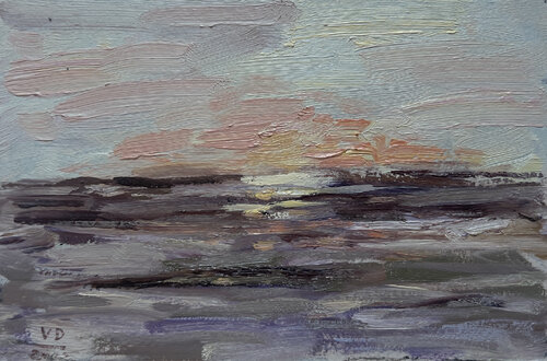 “Dawn Silence” von Viktoria Daneva, Malerei kaufen auf Singulart