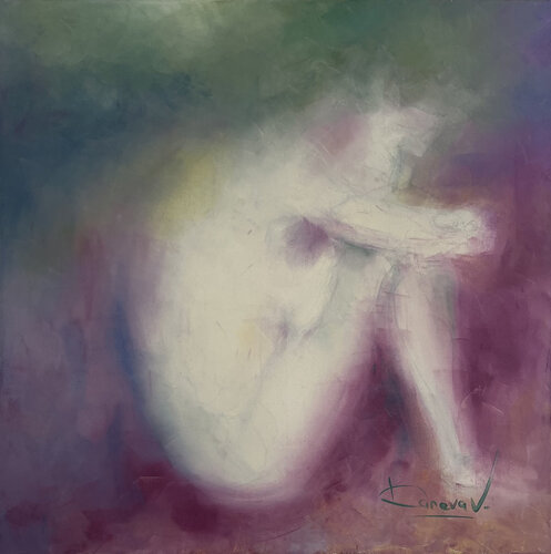 "Silence under the skin" di Viktoria Daneva, Pittura in vendita su Singulart