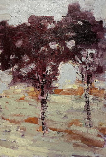 “People Among Trees” von Viktoria Daneva, Malerei kaufen auf Singulart