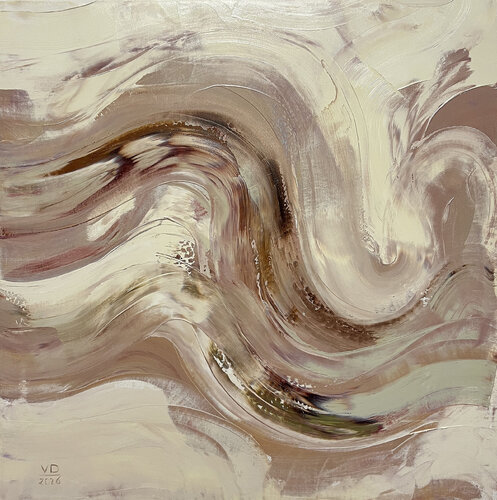 "Warm Flow" von Viktoria Daneva, Malerei kaufen auf Singulart