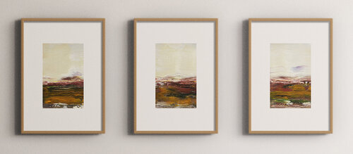“Quiet Inner Horizons” van Viktoria Daneva, Schilderij te koop op Singulart