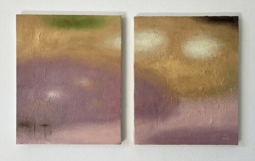 "Silence of Light" par Viktoria Daneva, Peinture en vente sur Singulart