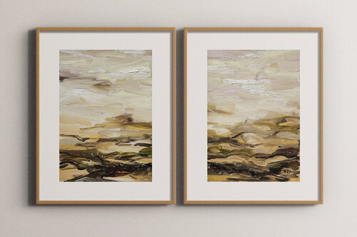 “Reflection Of Horizons” di Viktoria Daneva, Pittura in vendita su Singulart