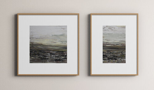 "At the Edge of Inner Silence" by Viktoria Daneva, Painting for Sale on Singulart