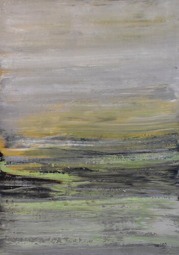 Inner Horizons: “Light Beyond Silence” van Viktoria Daneva, Schilderij te koop op Singulart