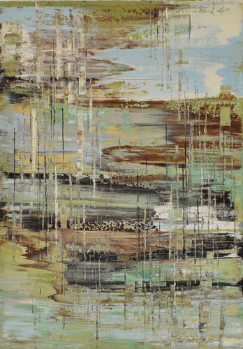 Memory of Spaces: “Architecture of Reflections” by Viktoria Daneva, Painting for Sale on Singulart