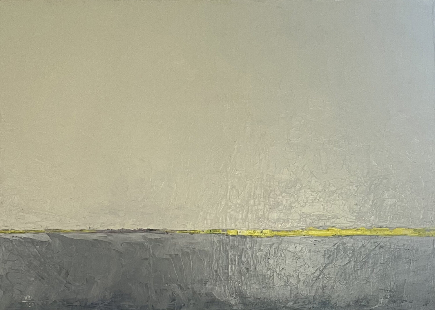 "Yellow Horizon Line" Viktoria Daneva