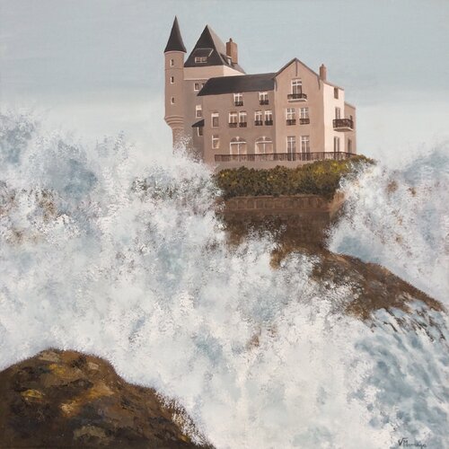 La tempête by Virginie MONANGE, Painting for Sale on Singulart
