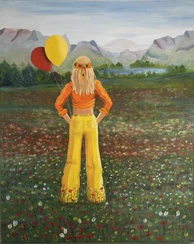 Vivre et laisser vivre by Virginie MONANGE, Painting for Sale on Singulart
