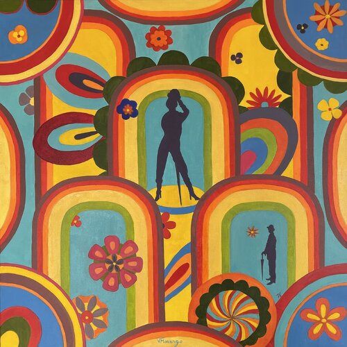 Purdey 76 van Virginie MONANGE, Schilderij te koop op Singulart