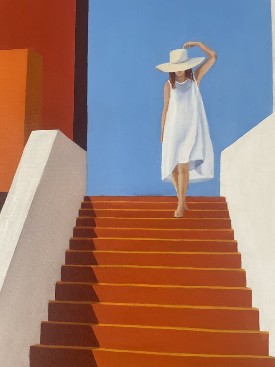 L'escalier Virginie MONANGE