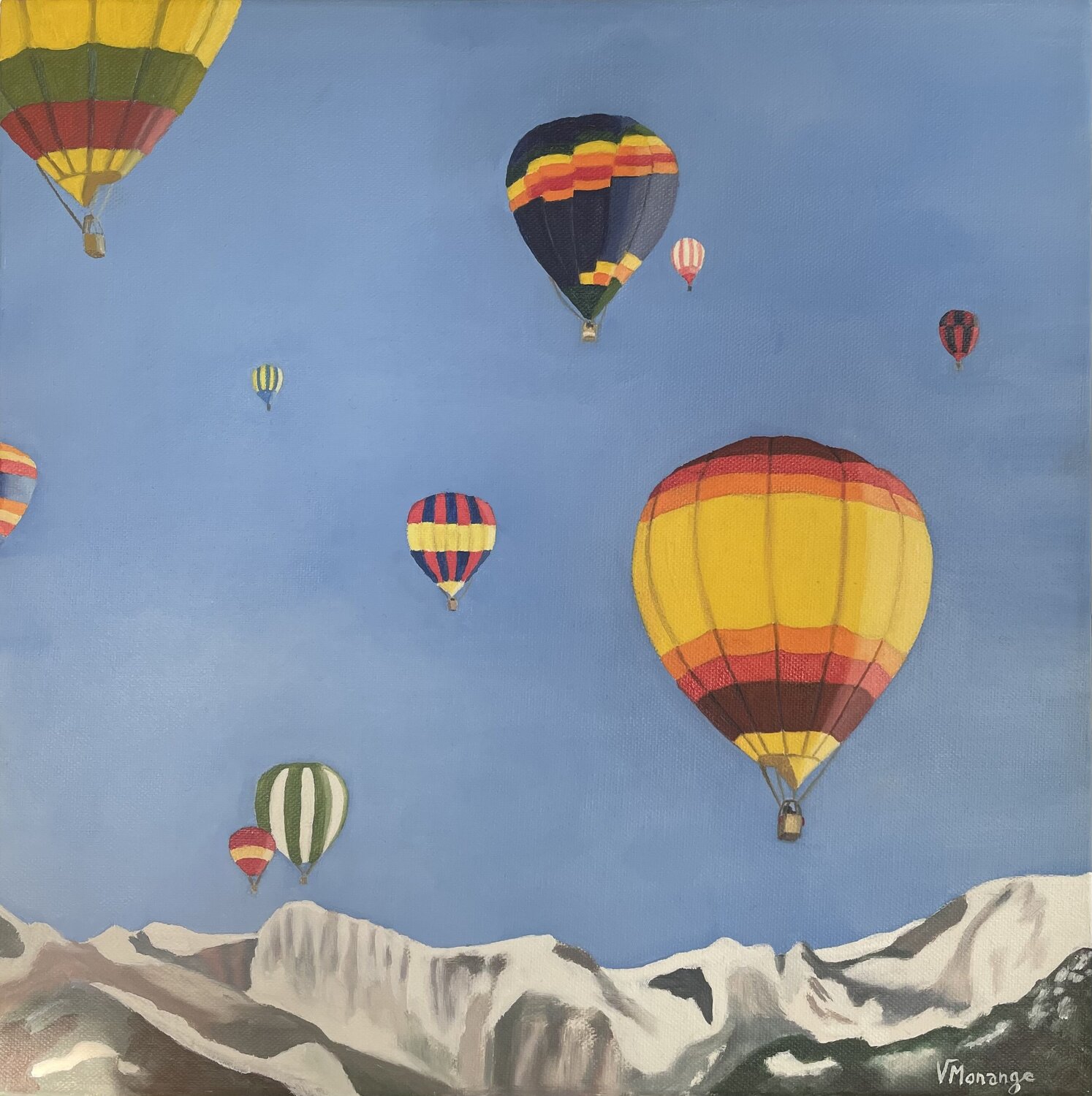 Mongolfière I Virginie MONANGE