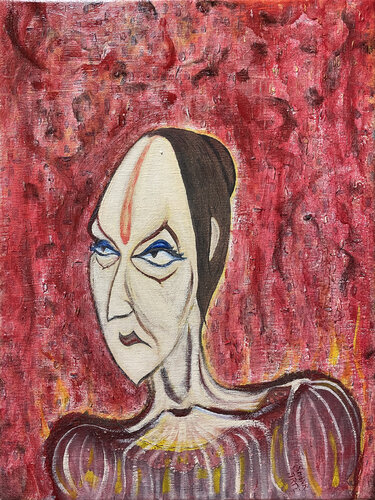 Et ma peau s'écoule comme le Lys von Shank ARTE, Malerei kaufen auf Singulart