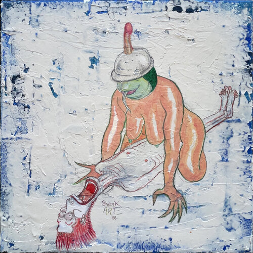 Nous les vivants #2 Du levande by Shank ARTE, 絵画 for Sale on Singulart