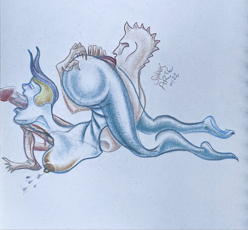 U can kiss my .... di Shank ARTE, Disegno in vendita su Singulart