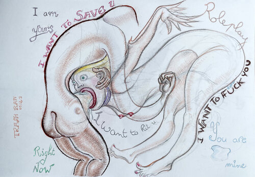 Role play von Shank ARTE, Zeichnungen kaufen auf Singulart