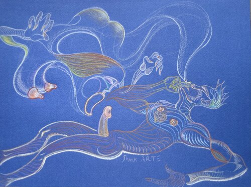 La fée Lassion 2 by Shank ARTE, Drawing for Sale on Singulart