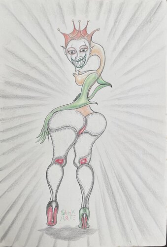 Je ne suis qu’une mouche par Shank ARTE, Dessin en vente sur Singulart