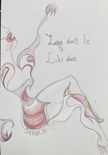Legs don’t lie … by Shank ARTE, Drawing for Sale on Singulart