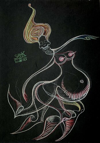 Life and death by Shank ARTE, Drawing for Sale on Singulart