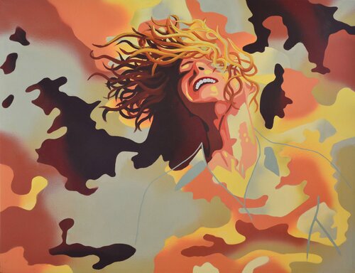 In the wind van jorgen folkersen, Schilderij te koop op Singulart