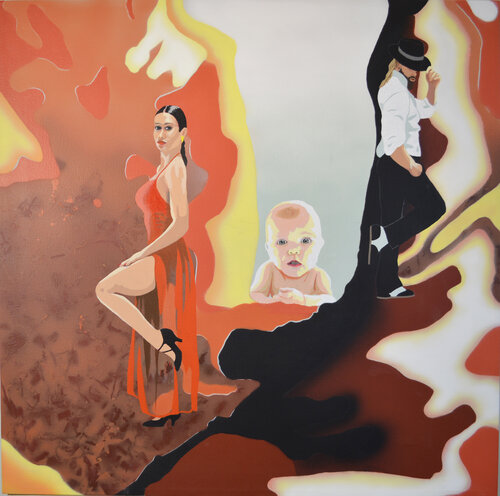 Tango child von jorgen folkersen, Malerei kaufen auf Singulart