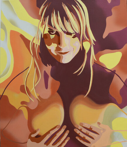 Come closer van jorgen folkersen, Schilderij te koop op Singulart