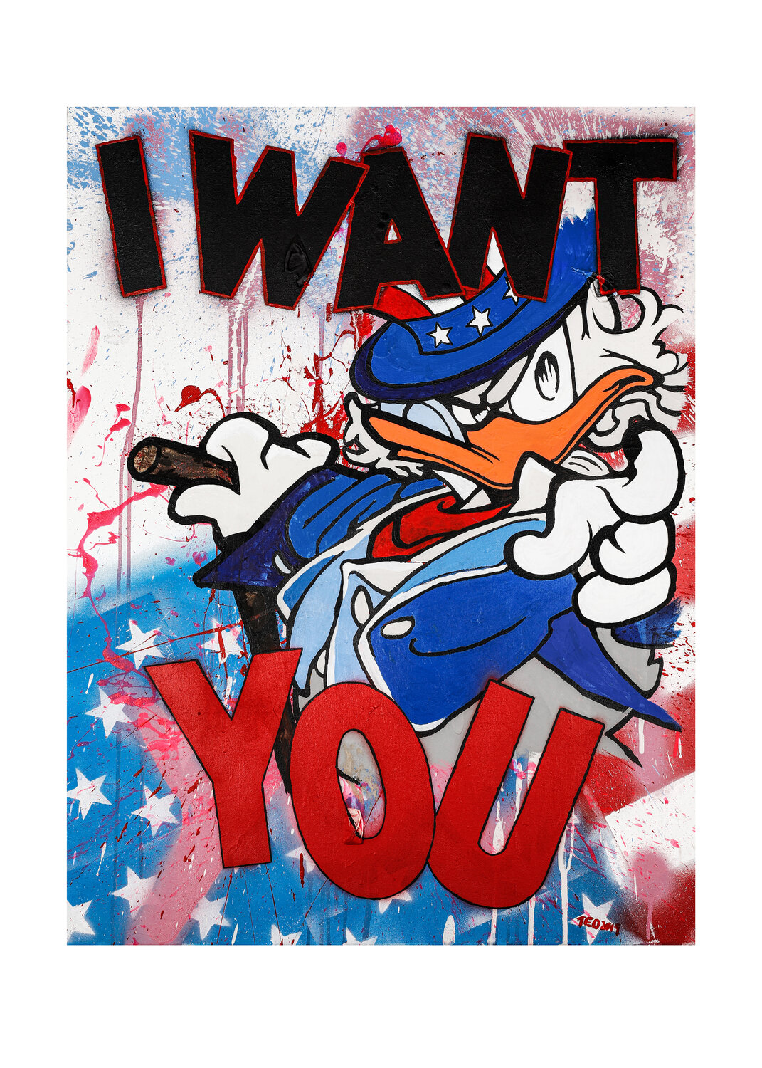 "I Want You" Scrooge McDuck Elias Neuhann Druck zu verkaufen