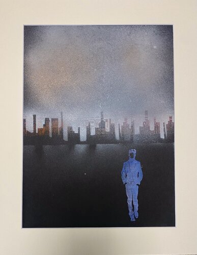 En ville van Catherine Zivi, Schilderij te koop op Singulart